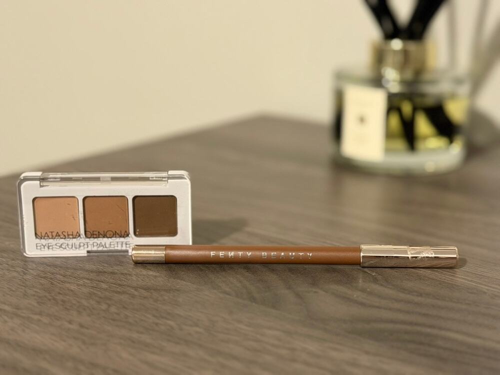 Natasha Denona Mini Eye Sculpt + Fenty Beauty Trace’d Out Lip Liner NEW